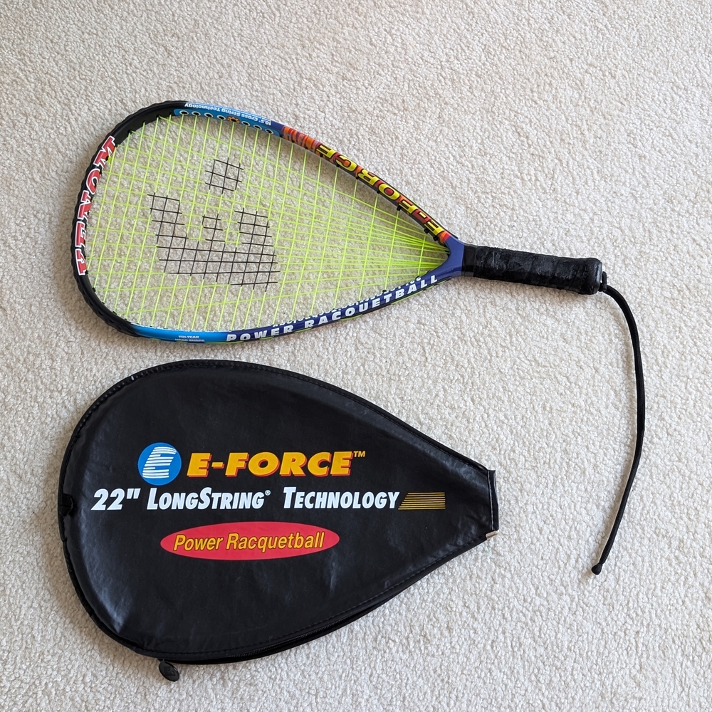 E-Force Racquetball Racket with Cover